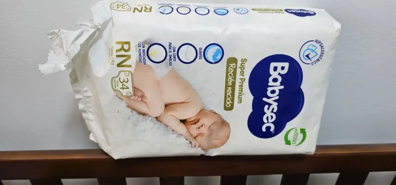Pañales Babysec Super Premium RN 34 unidades - 3