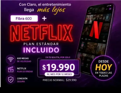 Plan de Internet Fibra 800 Mbps con Streaming - miniatura 4