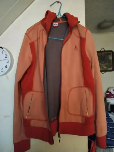 Chaqueta deportiva Le Coq Sportif roja para hombre - miniatura 3