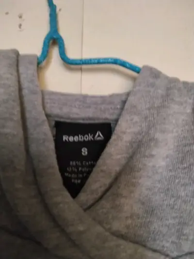 Polerón gris Reebok talla S - miniatura 1