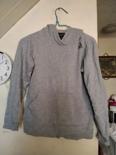 Polerón gris Reebok talla S - miniatura 3