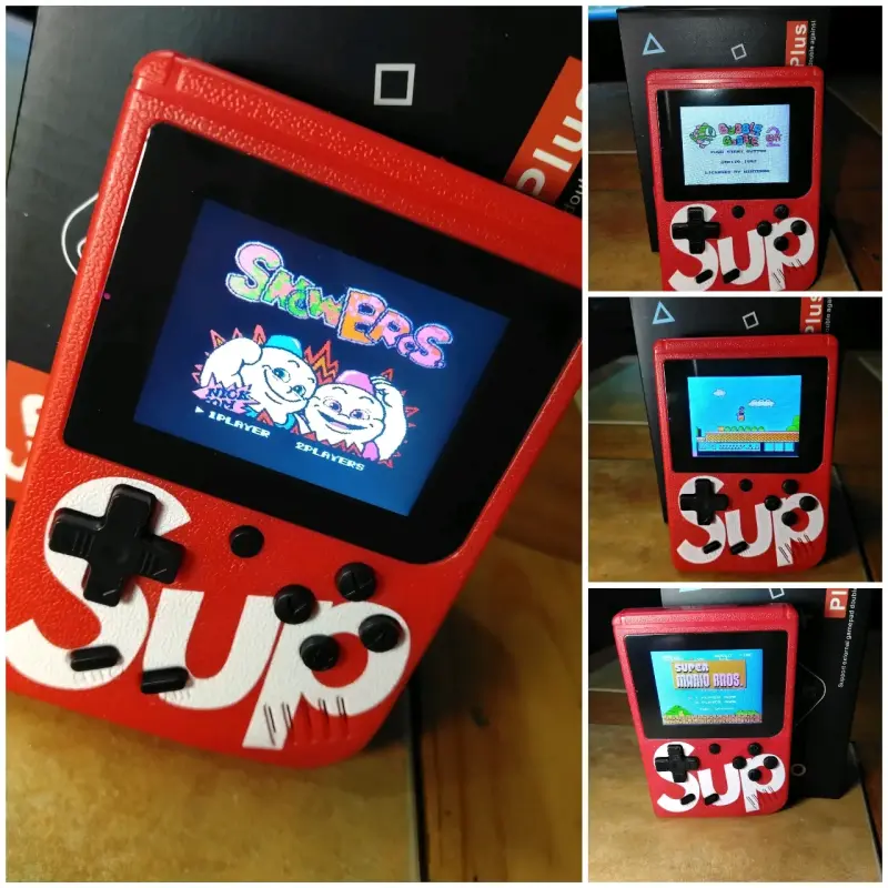 Consola portátil retro SUP 400 juegos