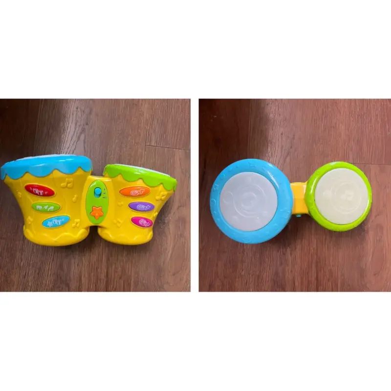Tambor de juguete con sonidos para niños - 1