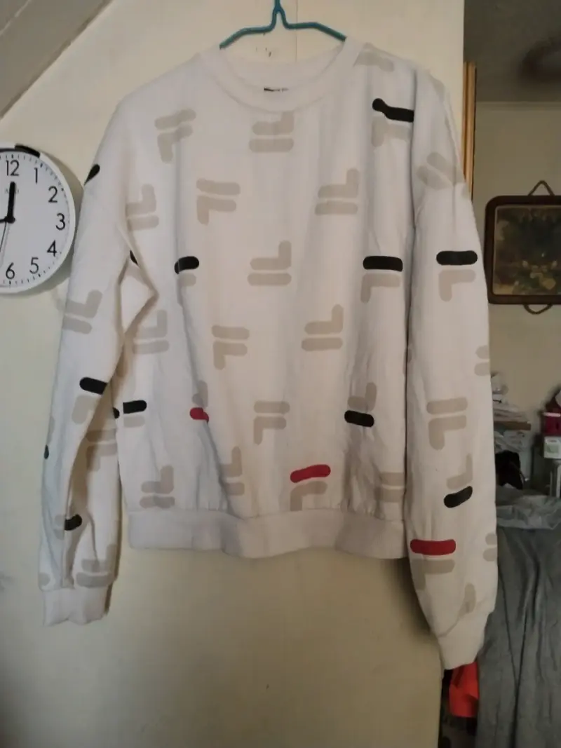 Polerón blanco estampado Fila para mujer - 2