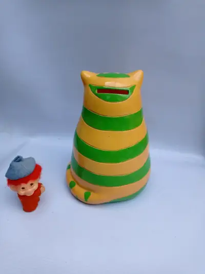 Alcancía de Gato de Cerámica Decorativa - miniatura 2
