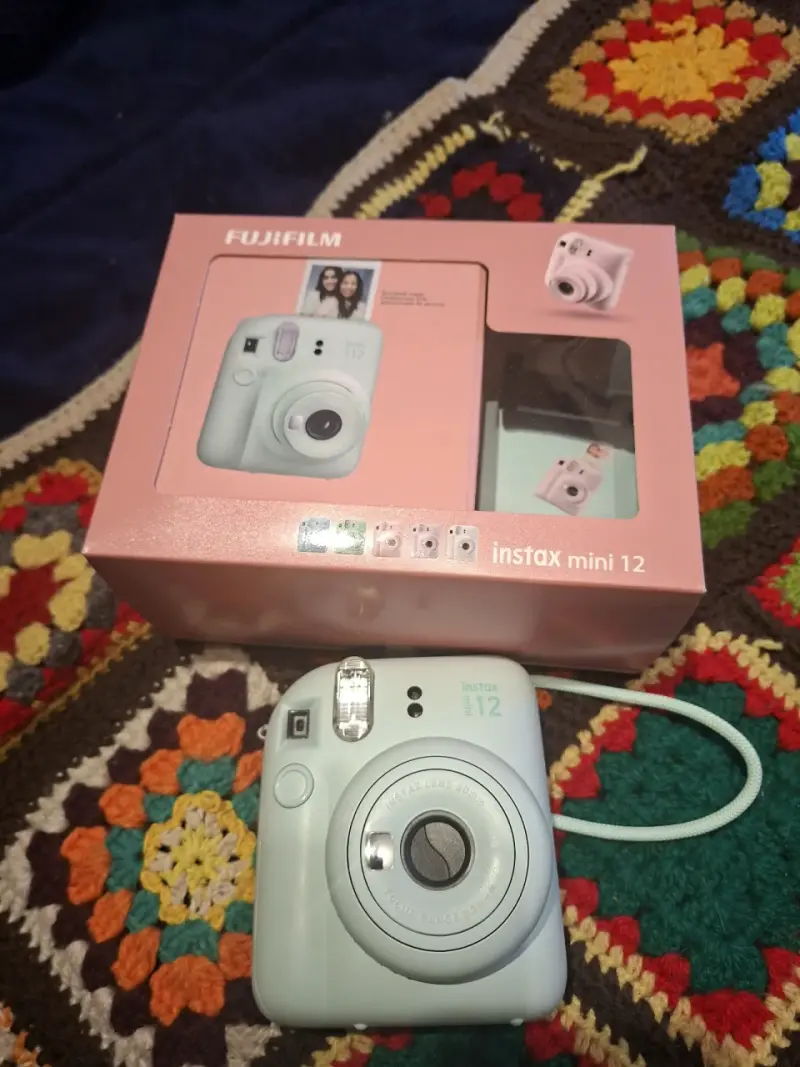 Cámara instantánea Fujifilm Instax Mini 12 color menta - 1