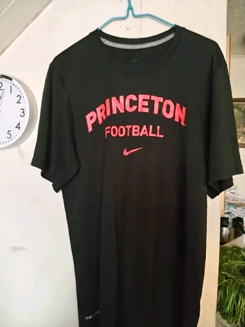 Polera Nike Princeton Football Negra