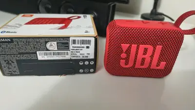 Parlante Bluetooth JBL GO 4 Rojo - miniatura 2