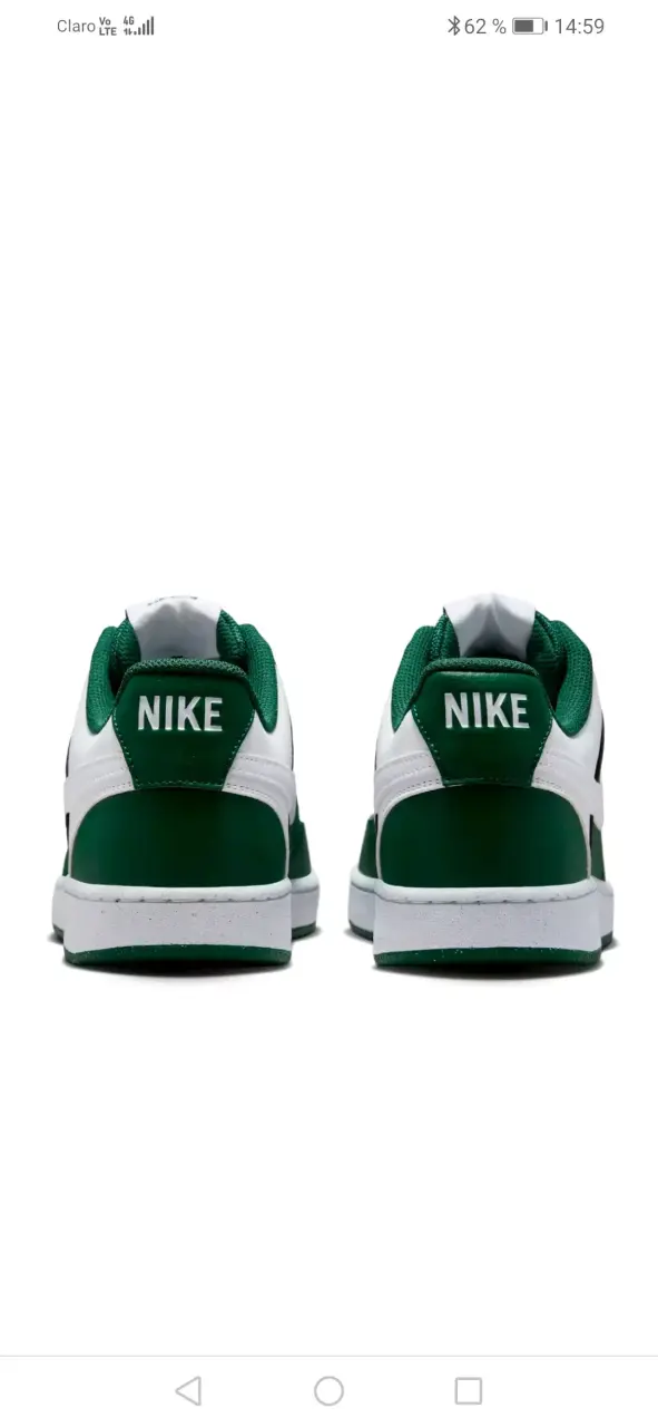 Zapatillas Hombre Nike Court Vision Low Verde - 4