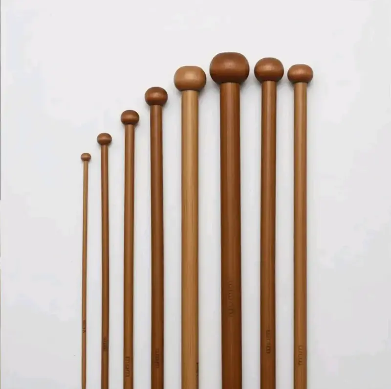 Juego de agujas de tejer de Bambú - 3