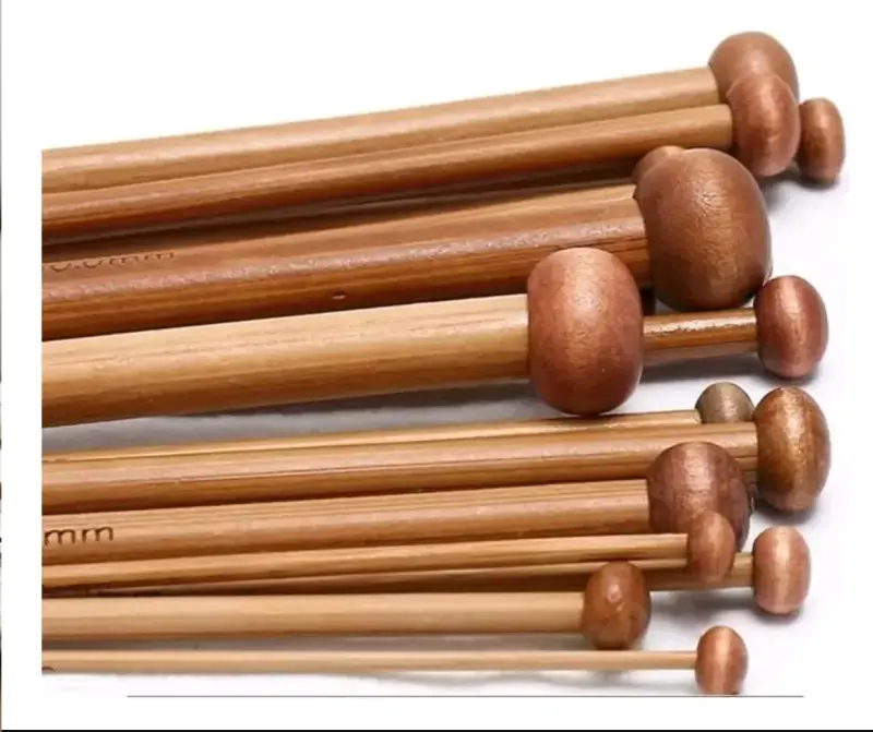 Juego de agujas de tejer de Bambú - 5