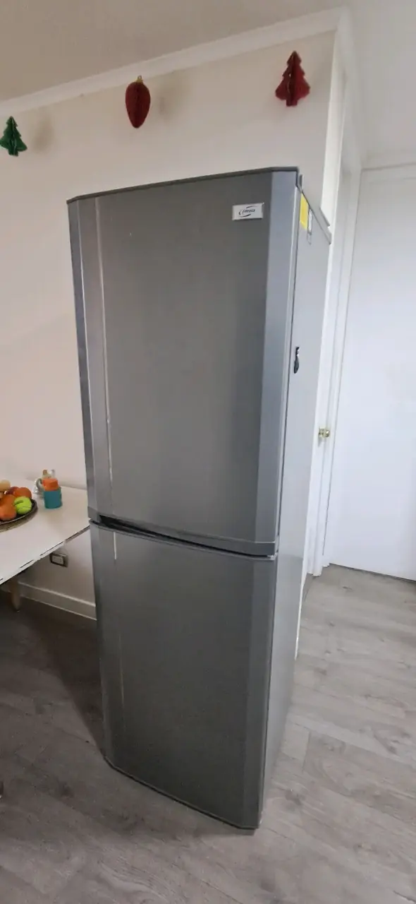 Refrigerador gris de dos puertas Fensa - 2