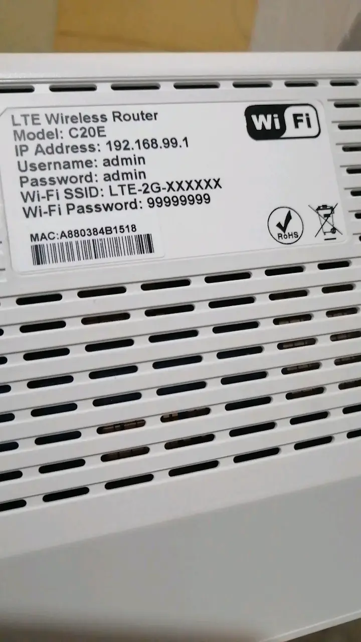 Router WiFi LTE C20E con 4 antenas - 2