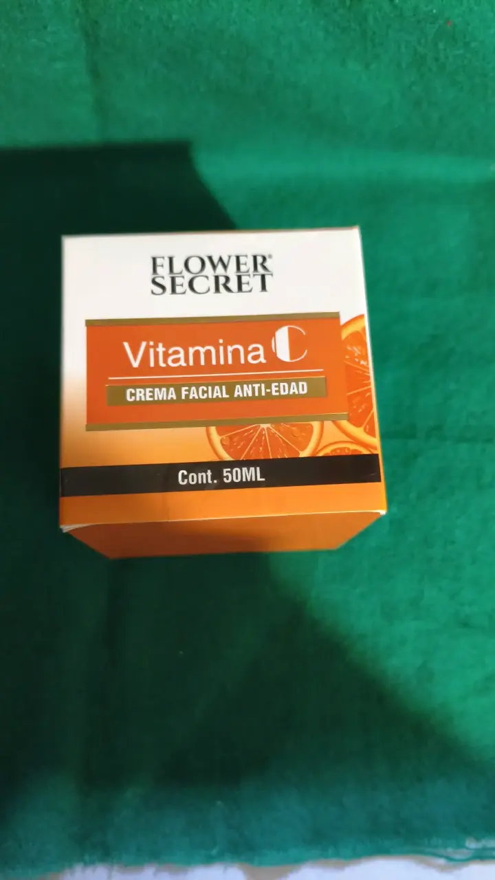 Crema Facial Anti-Edad Vitamina C Flowe Secret 50m