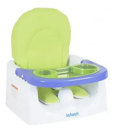 Silla de Comer Portátil Infanti Verde - miniatura 1