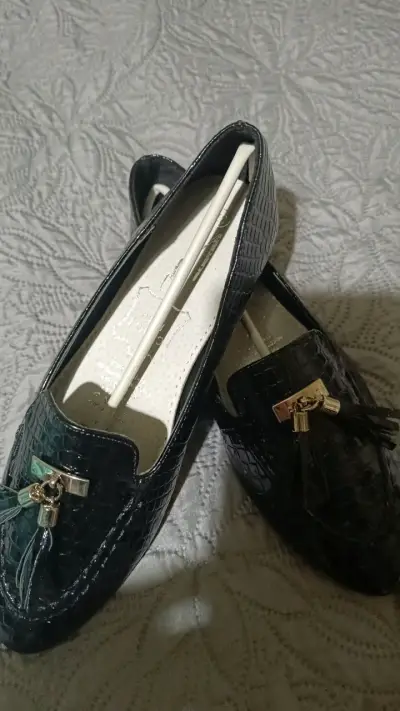 Mocasines negro con borlas - miniatura 1