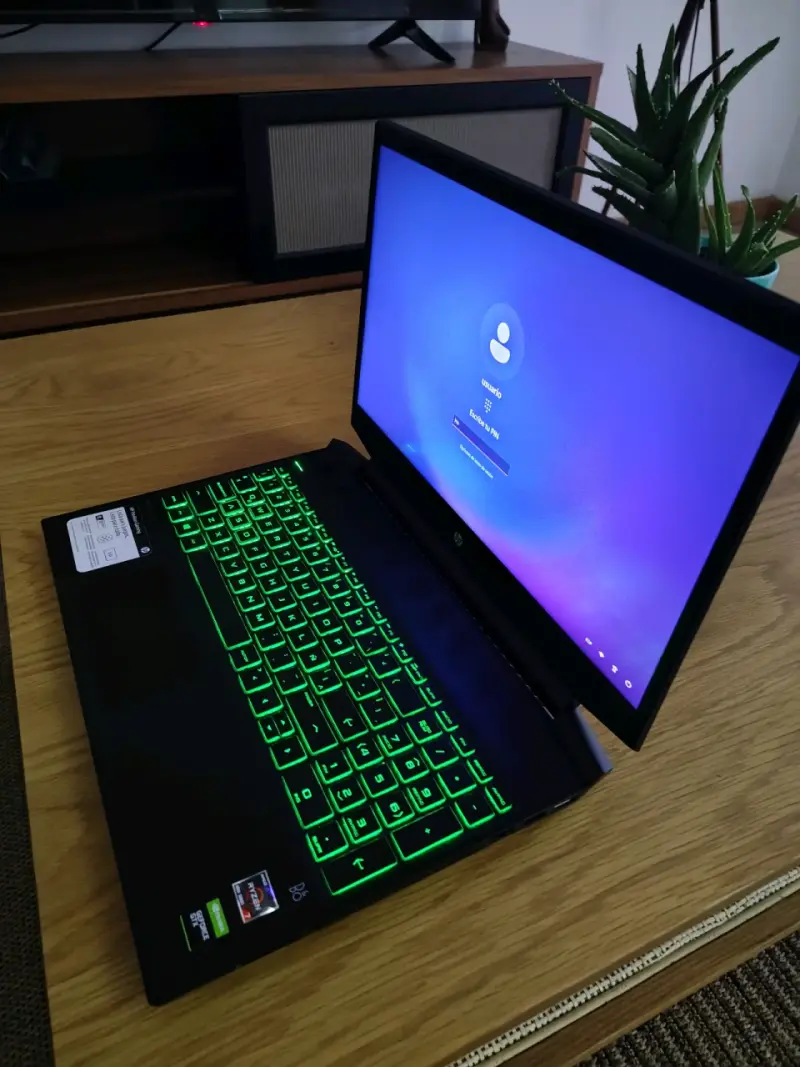 Laptop HP Pavilion Gaming Ryzen 7 GTX1650TI - 3
