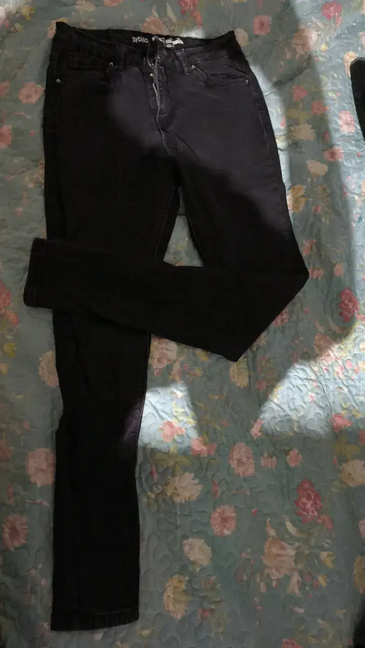 Jeans negros Sybilla Emily para mujer - 1