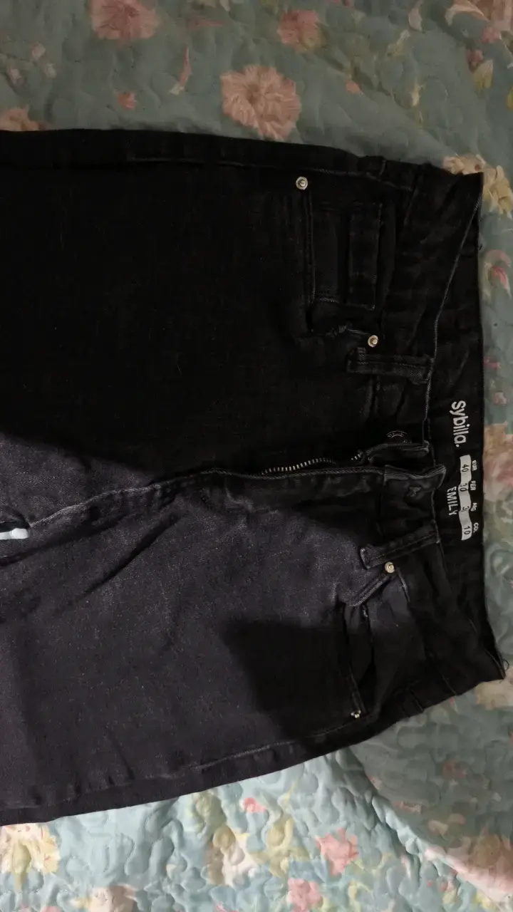 Jeans negros Sybilla Emily para mujer - 2