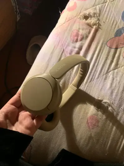Auriculares inalámbricos Sony beige - miniatura 4
