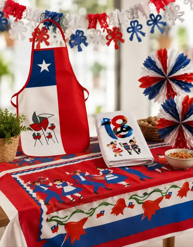 Trajes típicos chilenos con Accesorios - 2