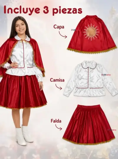 Trajes típicos chilenos con Accesorios - miniatura 5