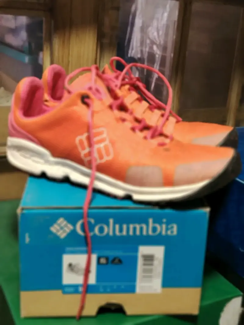Zapatillas deportivas naranjas Columbia para mujer - 1