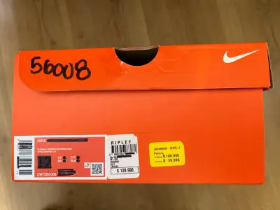 Zapatillas deportivas Nike Dual Fusion X2 negras y naranjas - miniatura 6