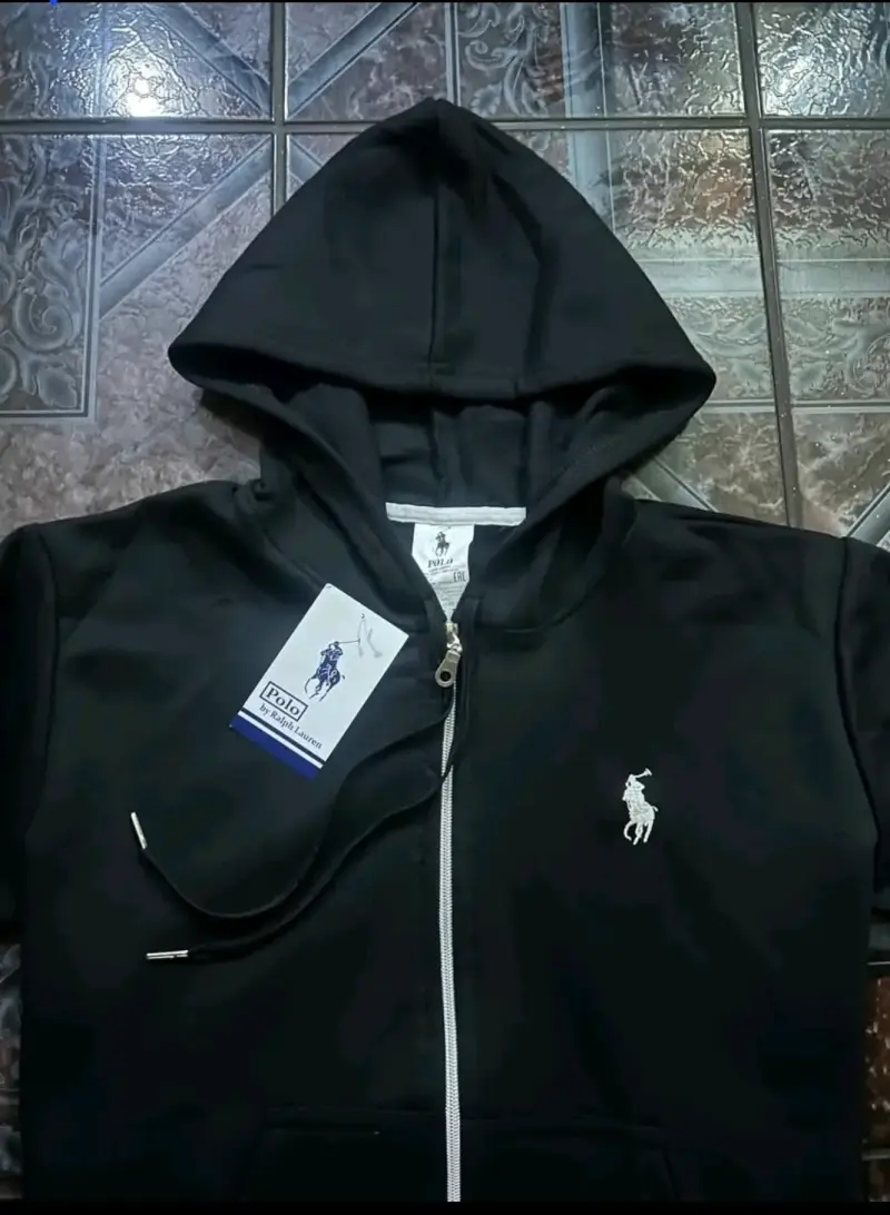 Polerón con capucha negro Polo Ralph Lauren - 2