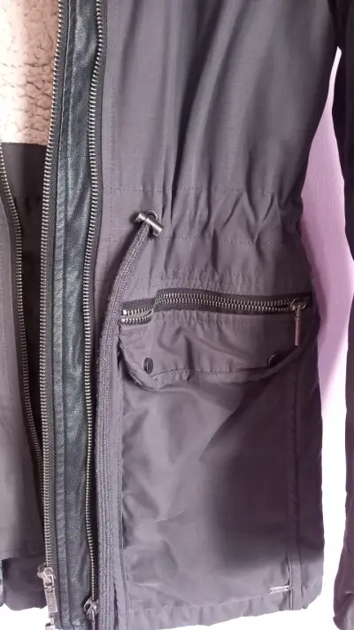 Chaqueta Foster gris con forro chiporro - miniatura 3