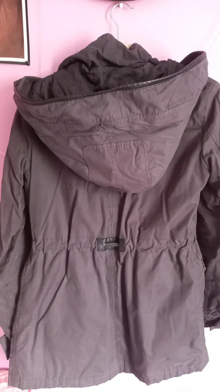 Chaqueta Foster gris con forro chiporro - 4