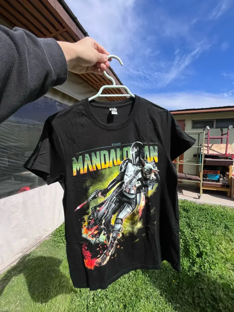 Polera negra The Mandalorian - 1