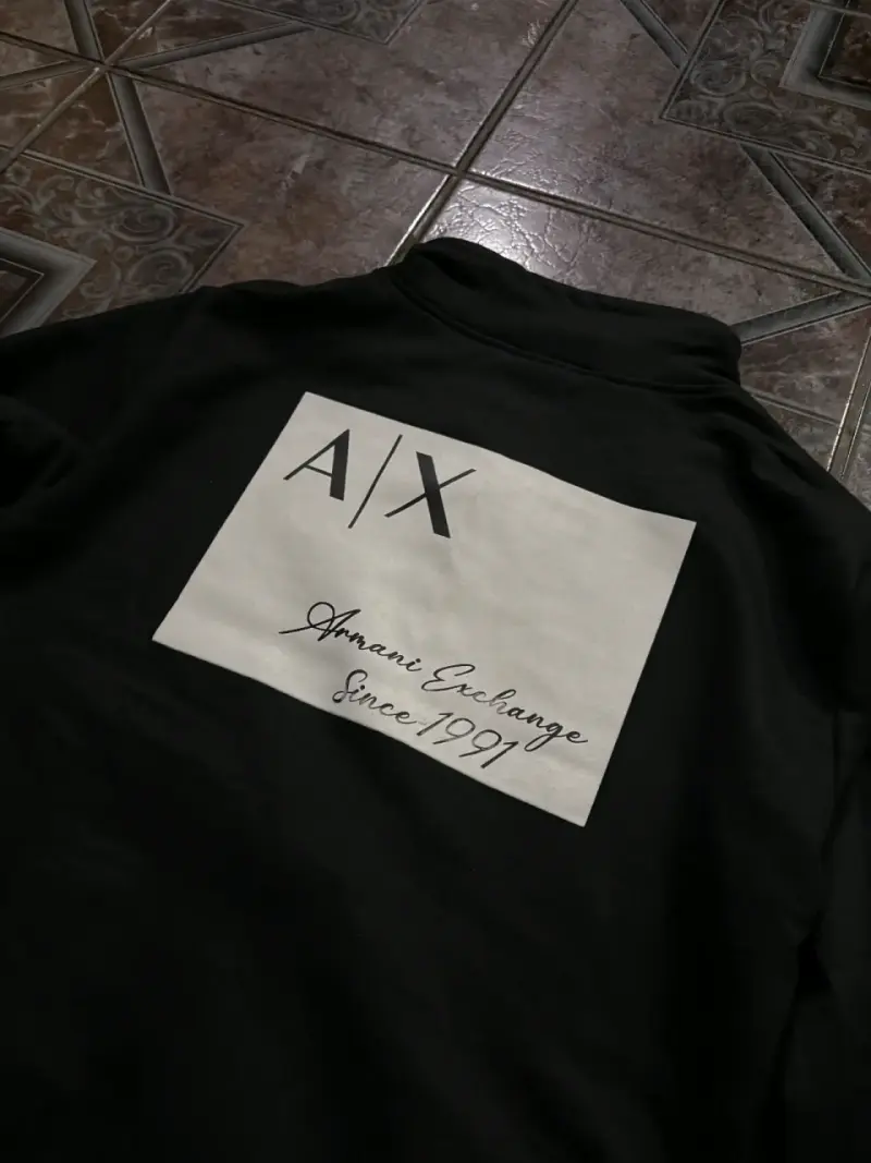 Chaqueta negra con cierre A|X para hombre - 3