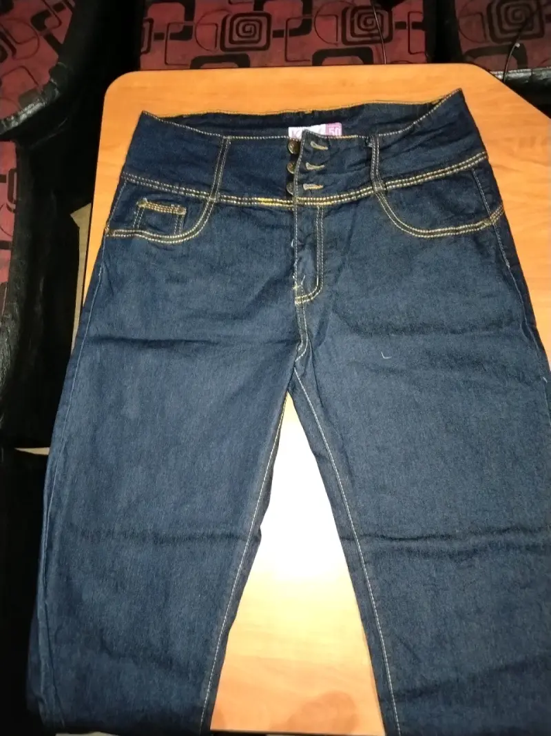 Jeans de mujer azul oscuro - 2
