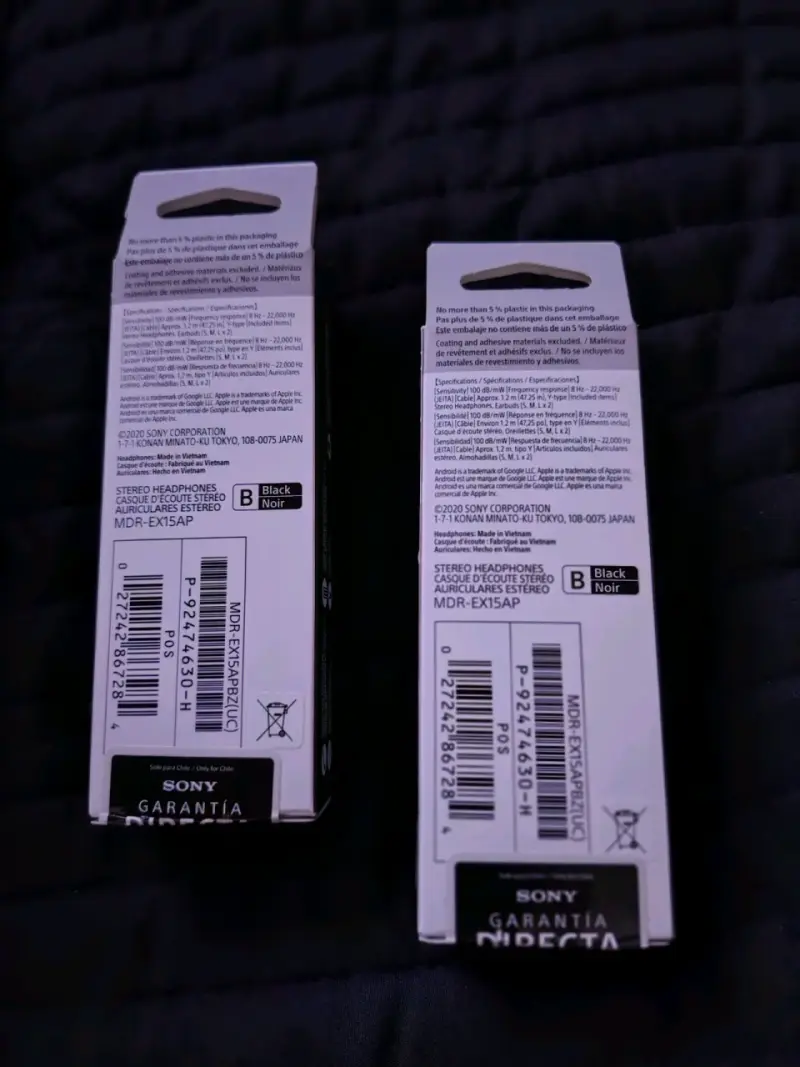 Auriculares Sony MDR-EX15AP con aislamiento de ruido - 2