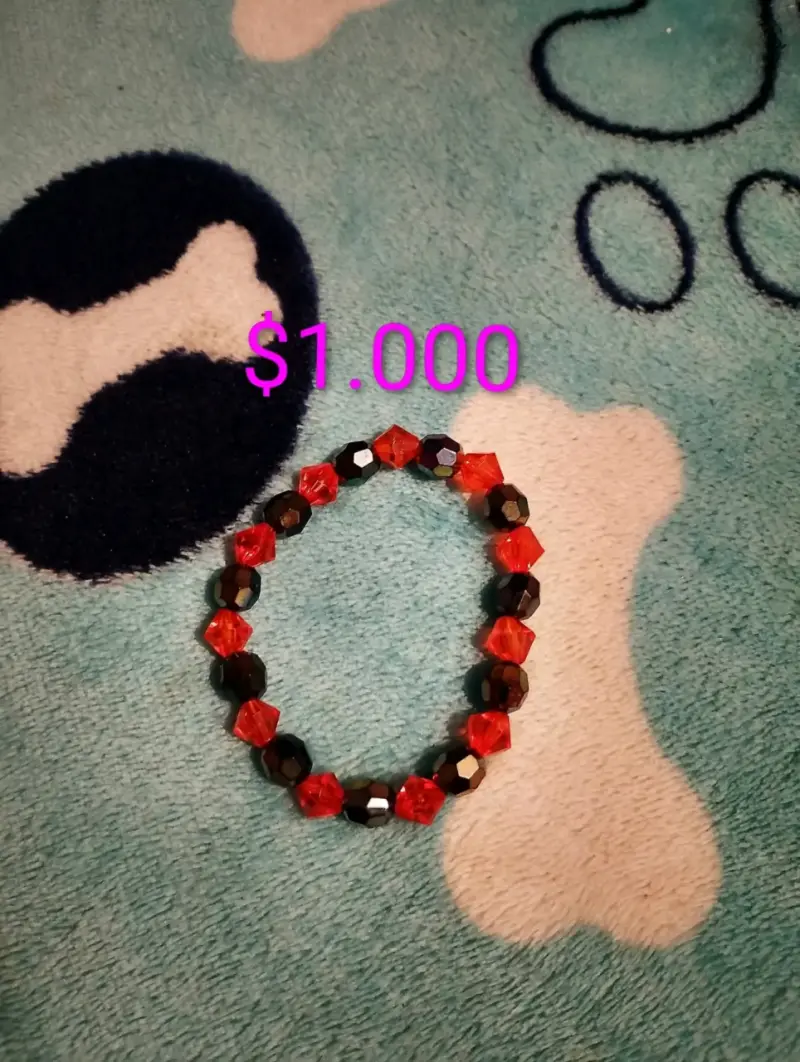 Pulseras de cuentas coloridas para mujer - 1