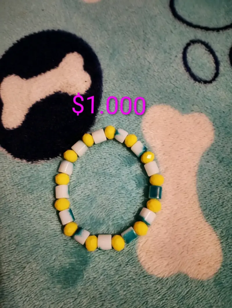 Pulseras de cuentas coloridas para mujer - 2