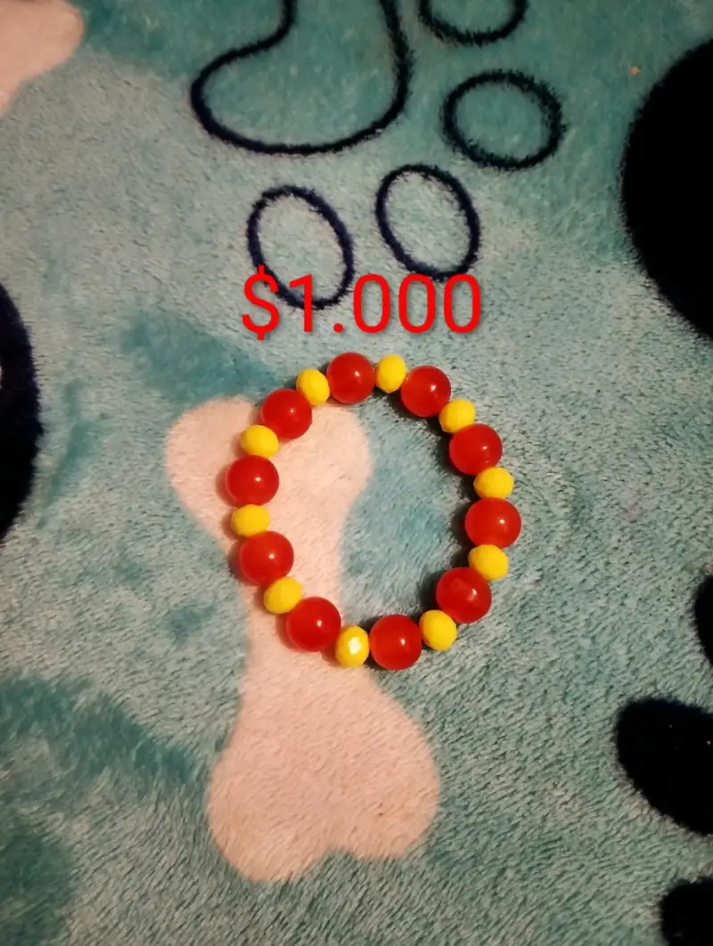 Pulseras de cuentas coloridas para mujer - 5
