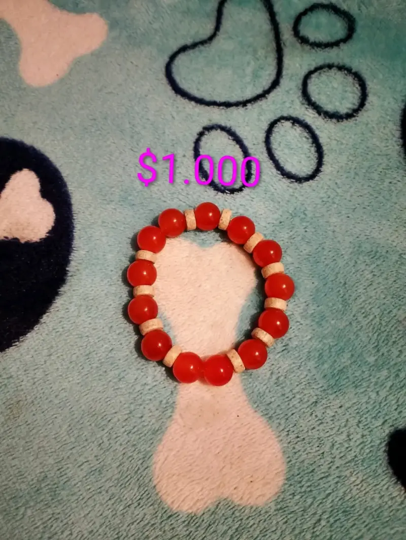 Pulseras de cuentas coloridas para mujer - 6