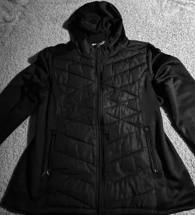 Chaqueta negra con capucha Rainforest 2XL - miniatura 1
