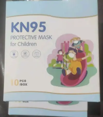 Mascarillas KN95 para niños con diseños divertidos - miniatura 1