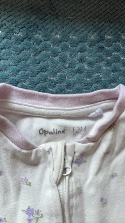 Pijama enterito bebé 12 meses Opaline floral - miniatura 2