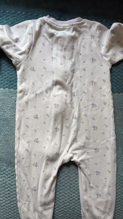 Pijama enterito bebé 12 meses Opaline floral - miniatura 3