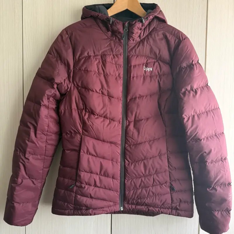 Chaqueta de plumas Lippi para mujer burdeo - 1
