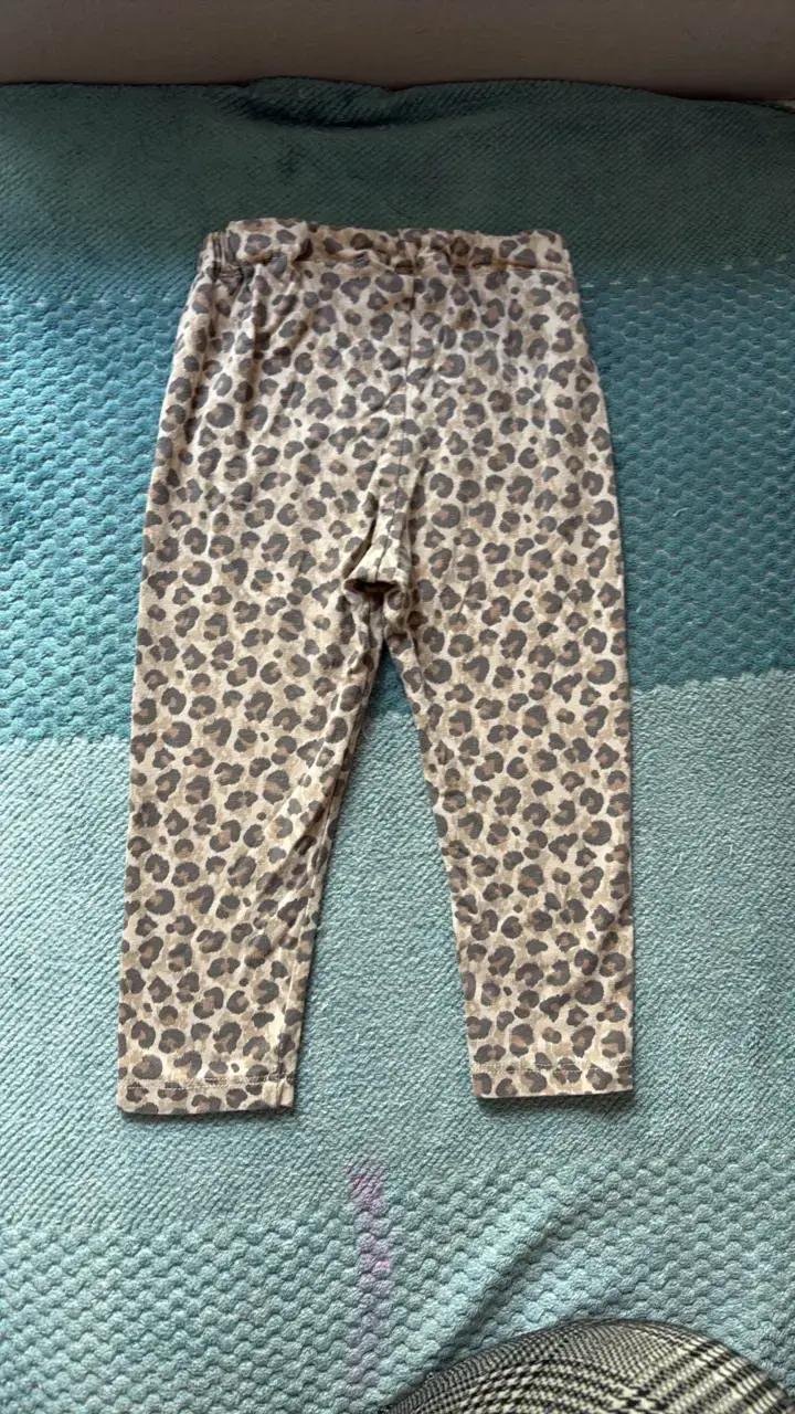 Leggings de leopardo H&M 9-12 meses - 2