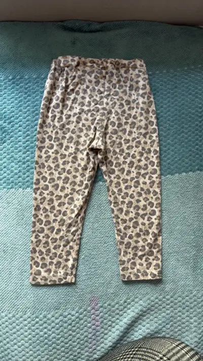 Leggings de leopardo H&M 9-12 meses - miniatura 2