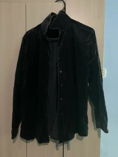 Camisa de pana negra L.L. Bean para hombre - miniatura 1