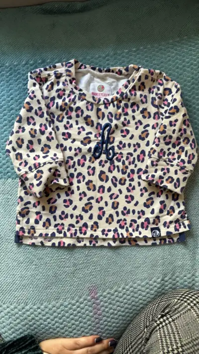 Poleron de bebé estampado leopardo Marley Lilly - miniatura 1
