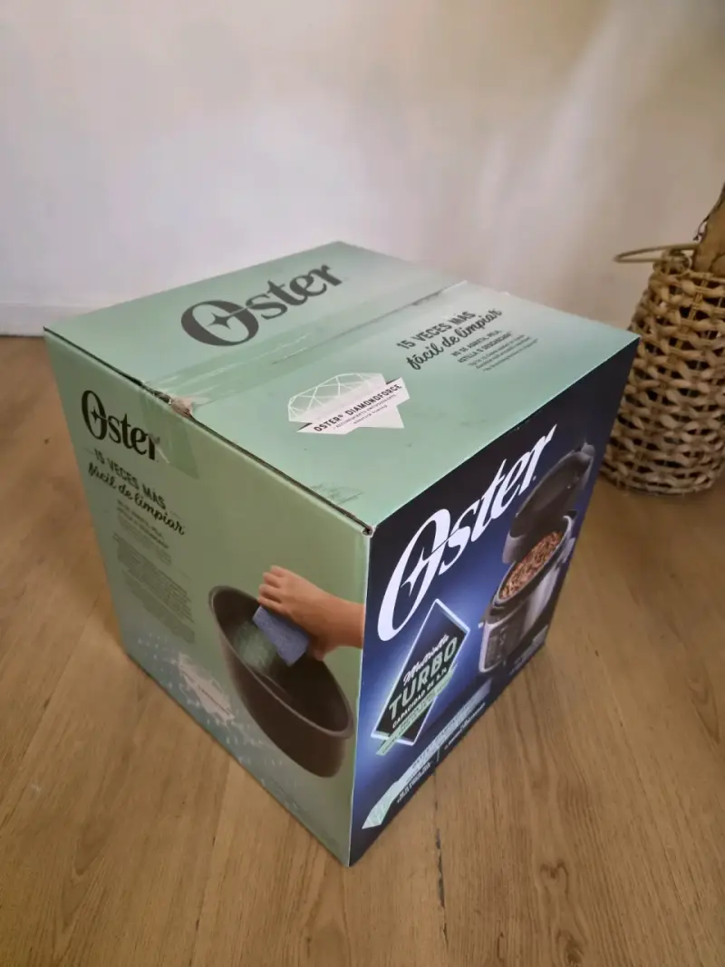 Olla multifuncional Oster Turbo 5L fácil de limpiar - 1