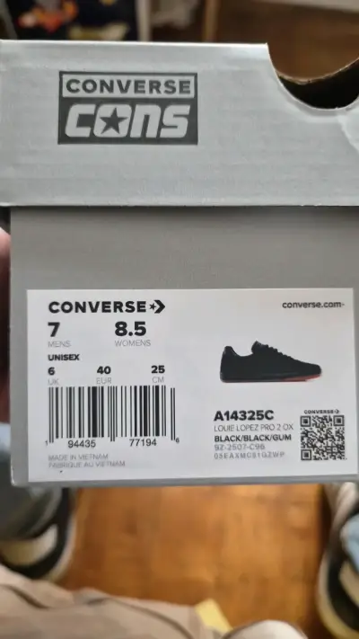 Zapatillas Converse Louie Lopez Pro negras - miniatura 2